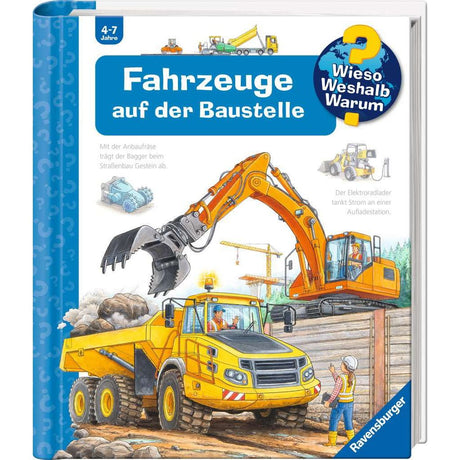 Ravensburger | Wieso? Weshalb? Warum?, Band 7: Fahrzeuge auf der Baustelle