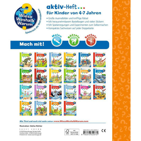 Ravensburger | Wieso? Weshalb? Warum? aktiv-Heft: Wald