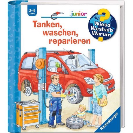 Ravensburger | Wieso? Weshalb? Warum? junior, Band 69: Tanken, waschen, reparieren