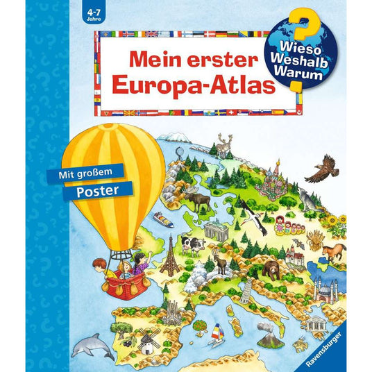 Ravensburger | Wieso? Weshalb? Warum?: Mein erster Europa-Atlas