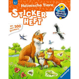 Ravensburger | Wieso? Weshalb? Warum? Stickerheft: Heimische Tiere