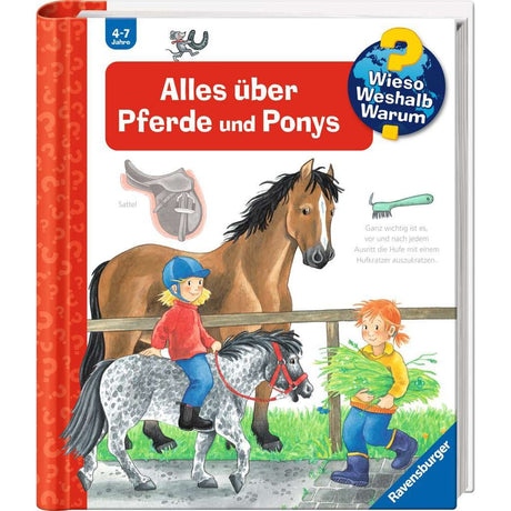 Ravensburger | Wieso? Weshalb? Warum?, Band 21: Alles über Pferde und Ponys