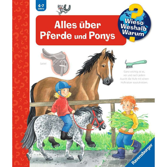 Ravensburger | Wieso? Weshalb? Warum?, Band 21: Alles über Pferde und Ponys