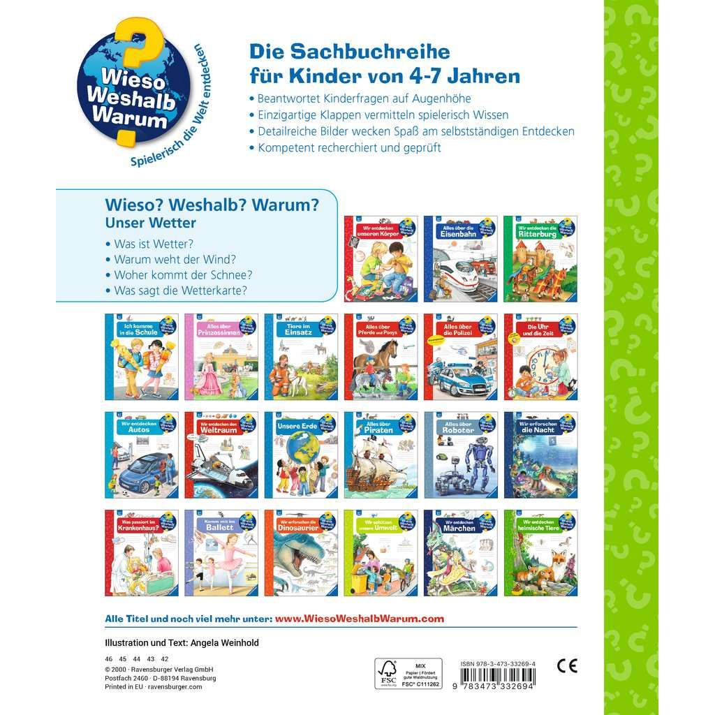 Ravensburger | Wieso? Weshalb? Warum?, Band 10: Unser Wetter