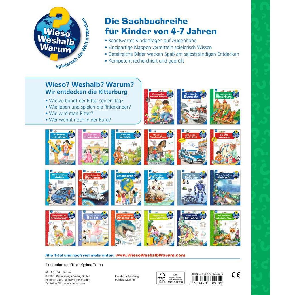 Ravensburger | Wieso? Weshalb? Warum?, Band 11: Wir entdecken die Ritterburg