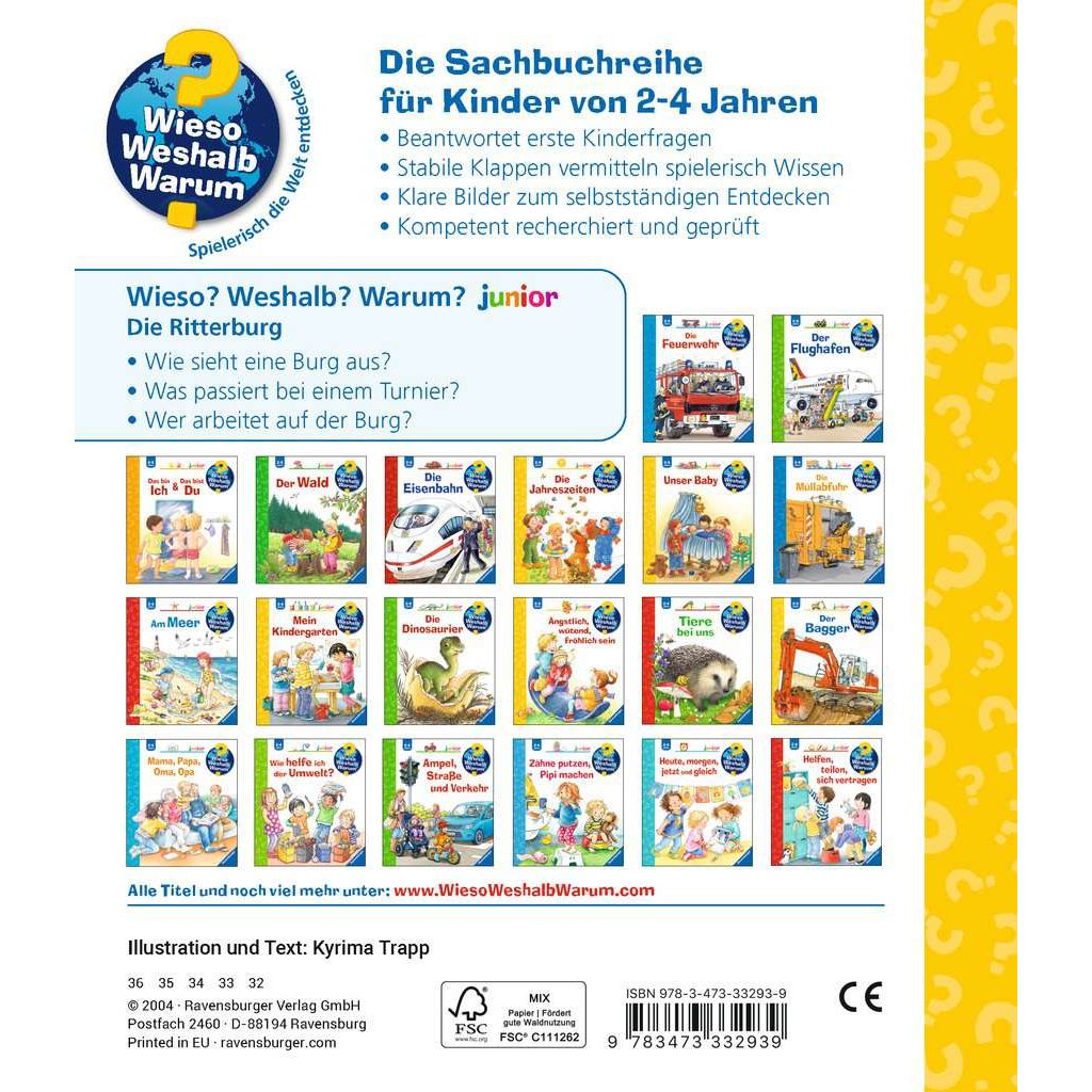 Ravensburger | Wieso? Weshalb? Warum? junior, Band 4: Die Ritterburg