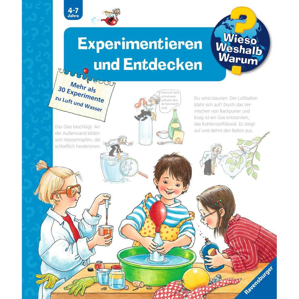 Ravensburger | Wieso? Weshalb? Warum?, Band 29: Experimentieren und Entdecken