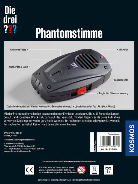 KOSMOS | Die drei ??? Phantomstimme