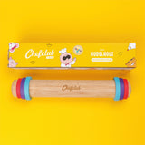 Chefclub | Nudelholz mit Silikonringen