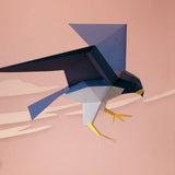 PLEGO - FALCO PEREGRINUS Wandefalke |Papiervogel