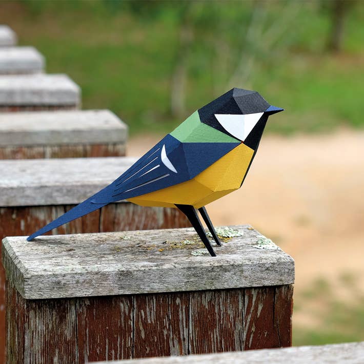 PLEGO - PARUS MAJOR - KOHLMEISE - Papiervogel