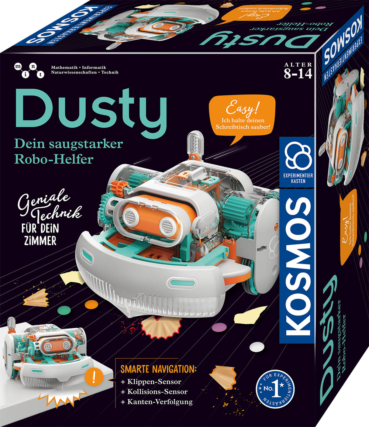 KOSMOS | Dusty - Dein saugstarker Robo-Helfer