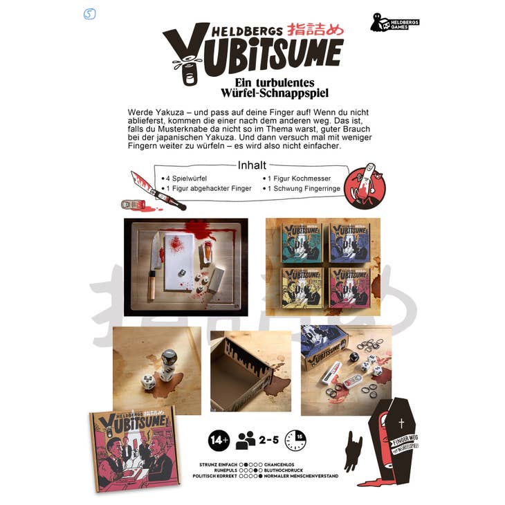 Heldberg Games | Yubitsume - Würfelspiel