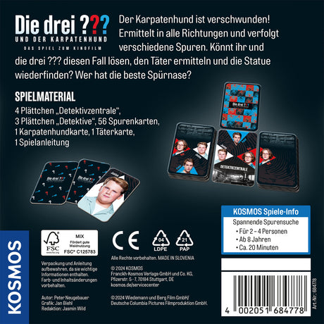 KOSMOS | Die drei ??? und der Karpatenhund | Spiel zum Film