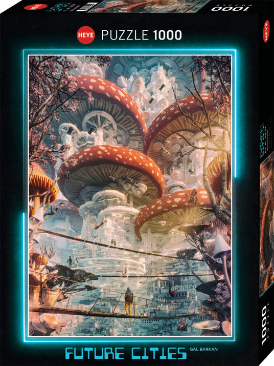 Heye Puzzle | Shroomland / Future Cities | 1000 Teile