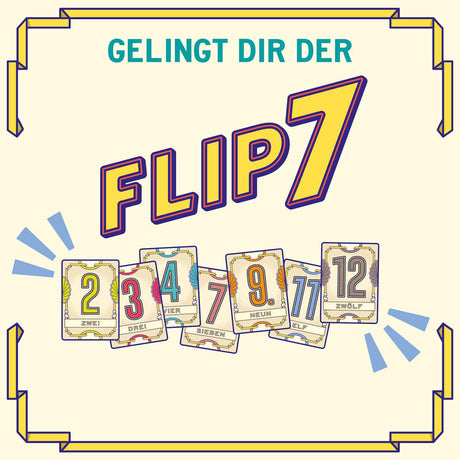 Flip 7 | Kosmos | Nominiert zum "Spiel des Jahres 2025"