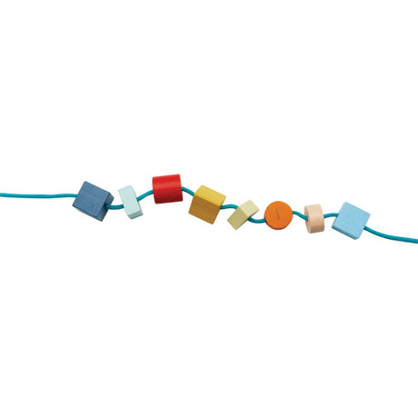 PlanToys | Fädelschnüre Geo Unit Link