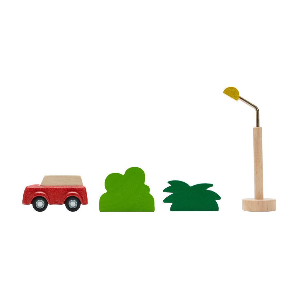 PlanToys | Straßensystem Holz