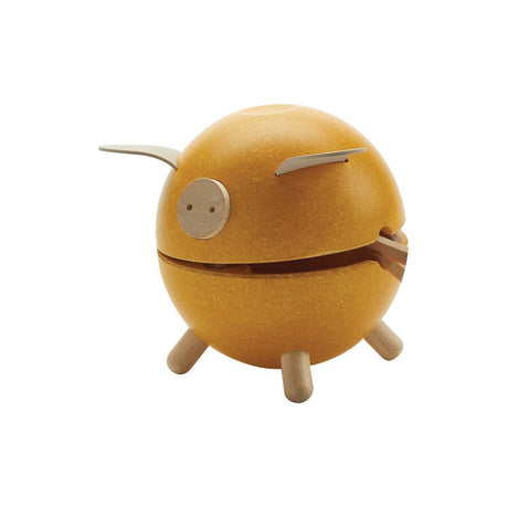 PlanToys | Sparschwein Orchard gelb