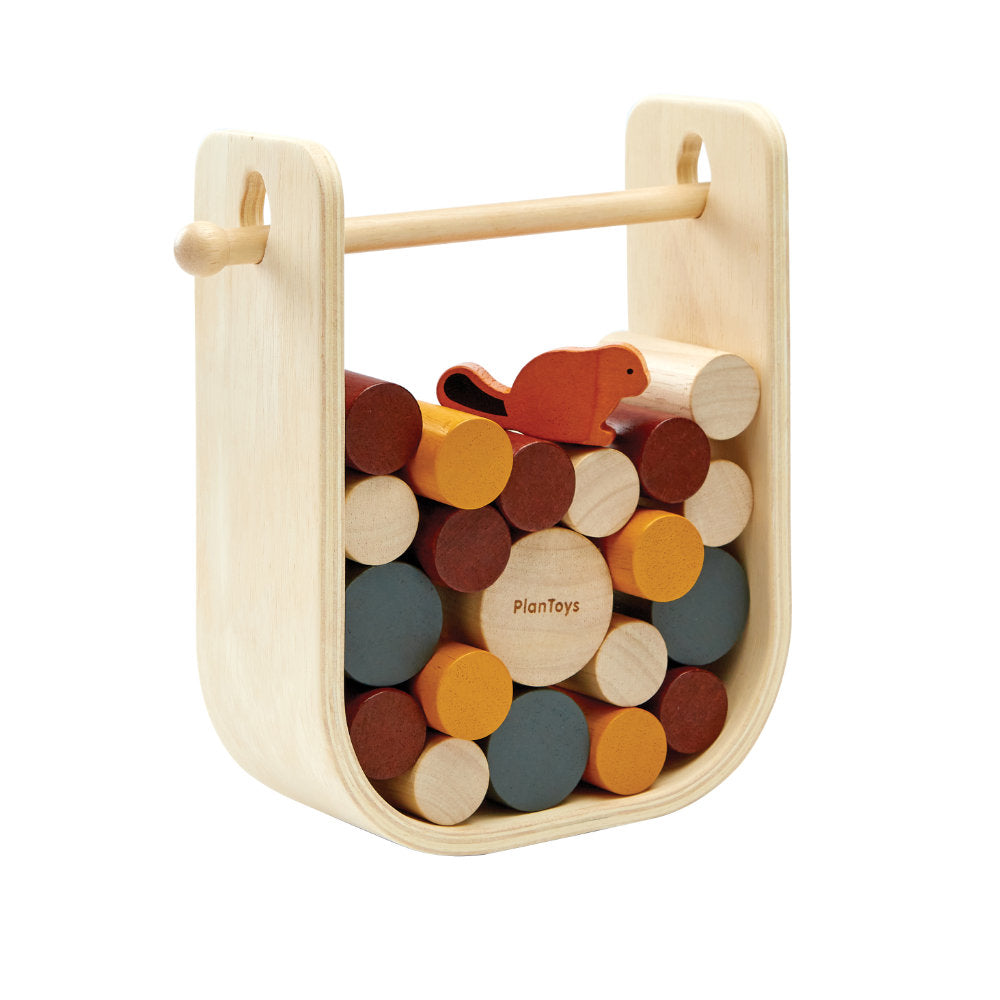PlanToys | Stämme ziehen groß