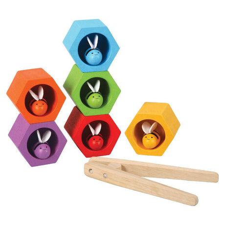 PlanToys | Geschicklichkeitsspiel Bienenwaben