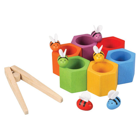 PlanToys | Geschicklichkeitsspiel Bienenwaben