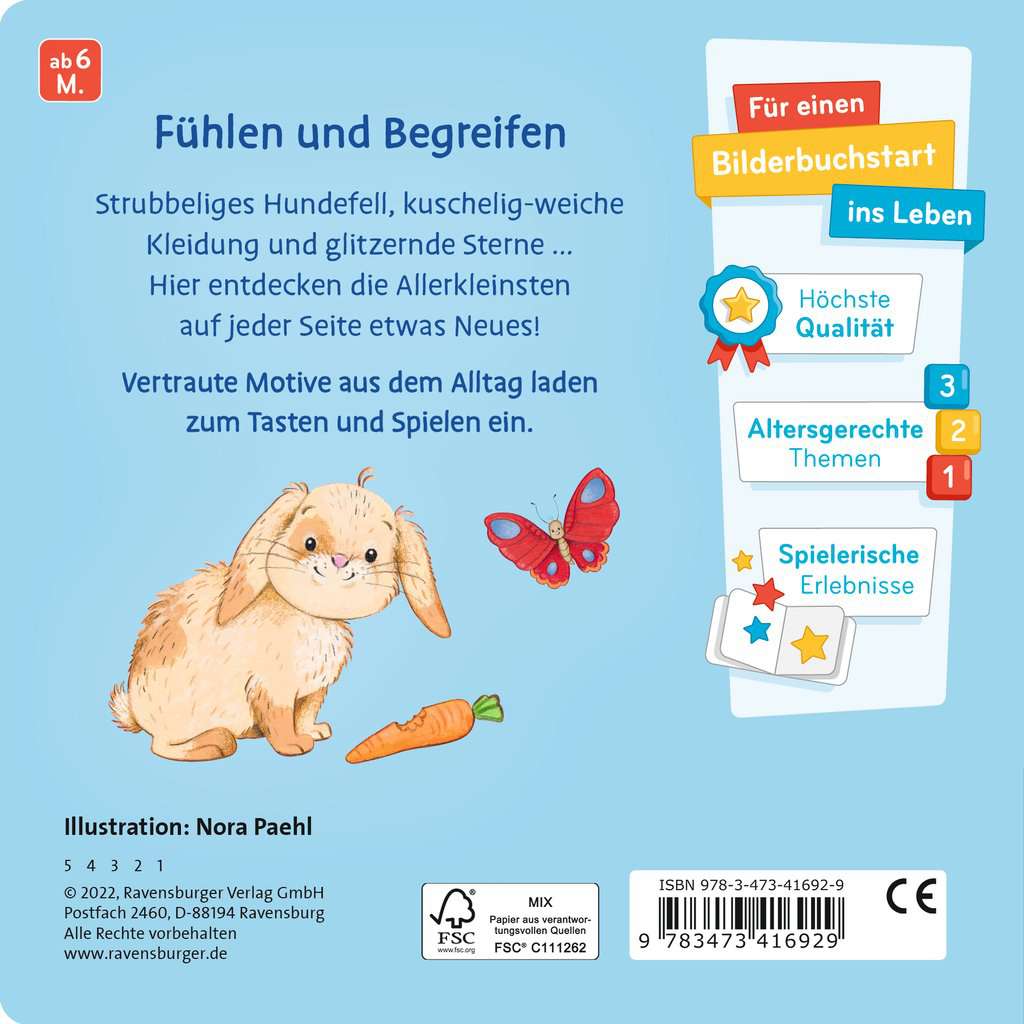 Ravensburger | Mein allererstes Fühlbuch