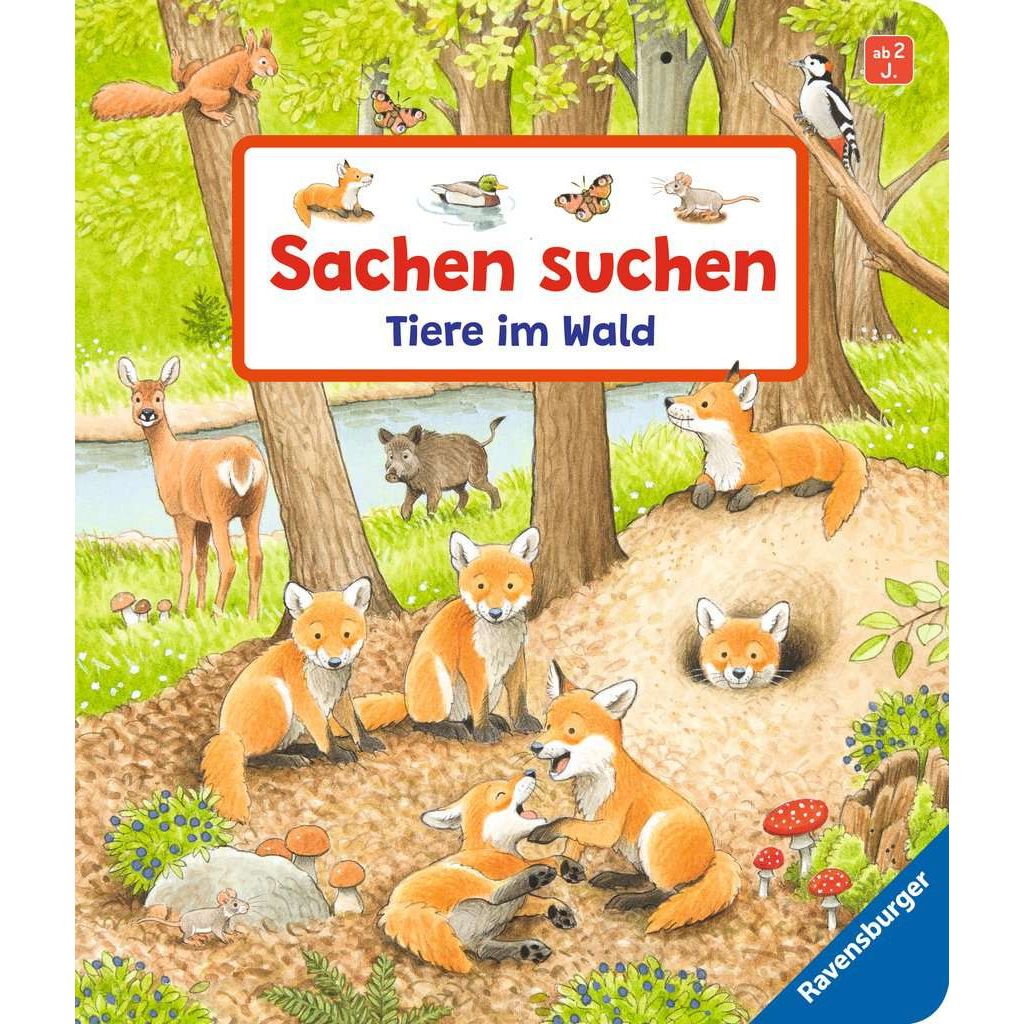 Ravensburger | Sachen suchen: Tiere im Wald