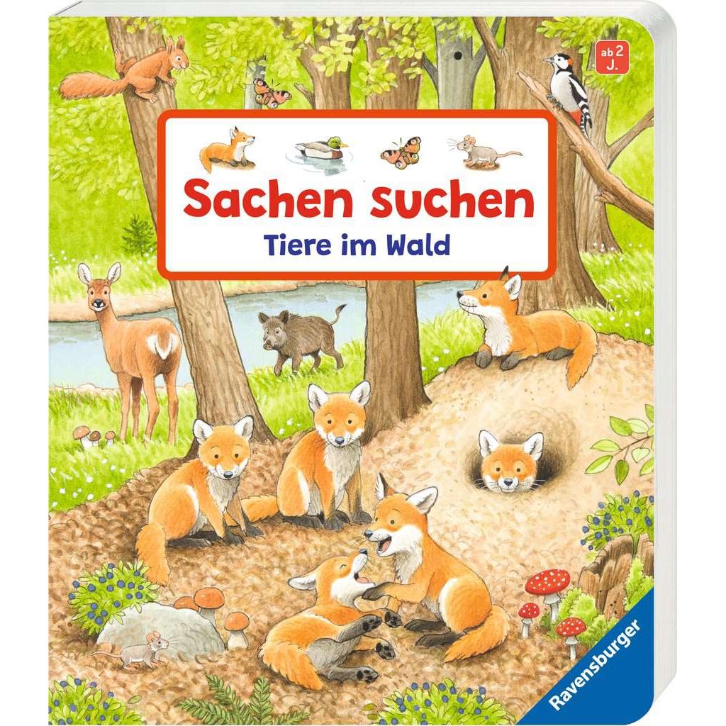 Ravensburger | Sachen suchen: Tiere im Wald