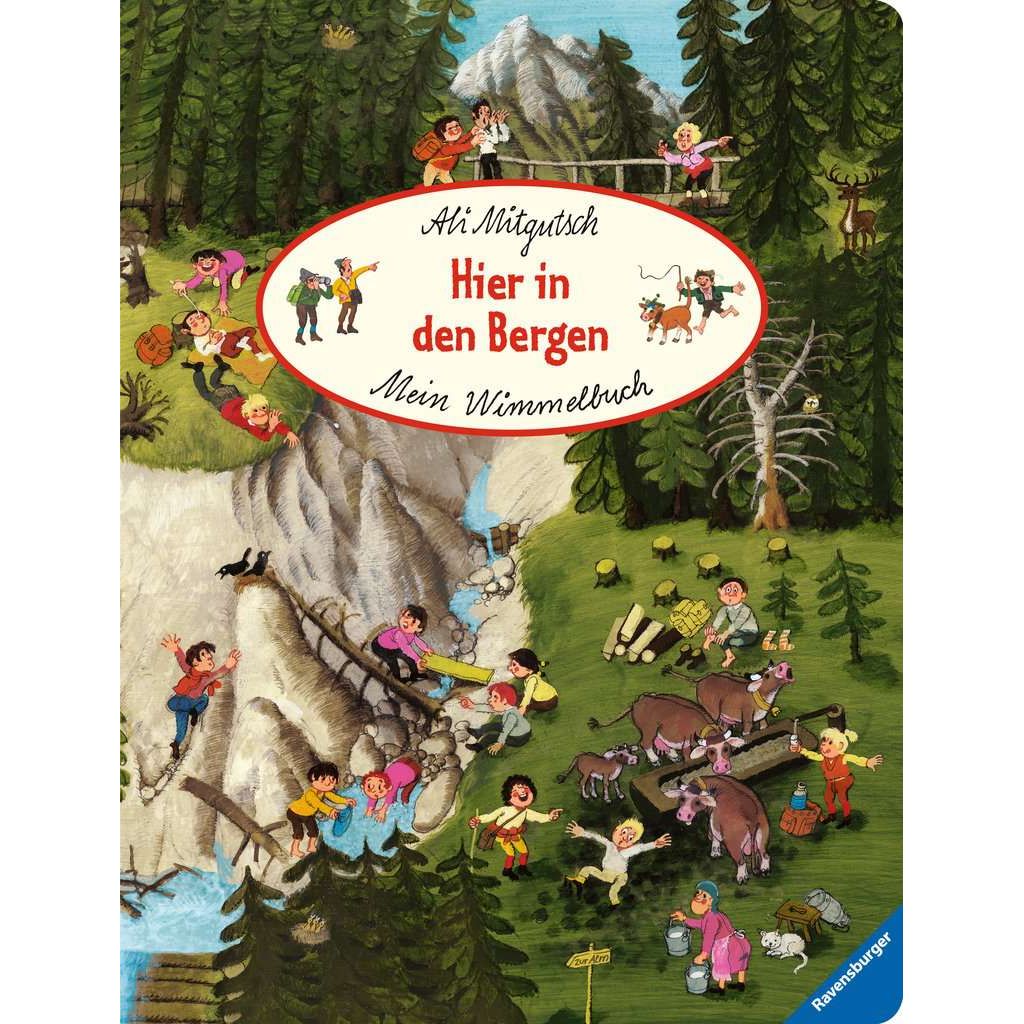 Ravensburger | Mein Wimmelbuch: Hier in den Bergen