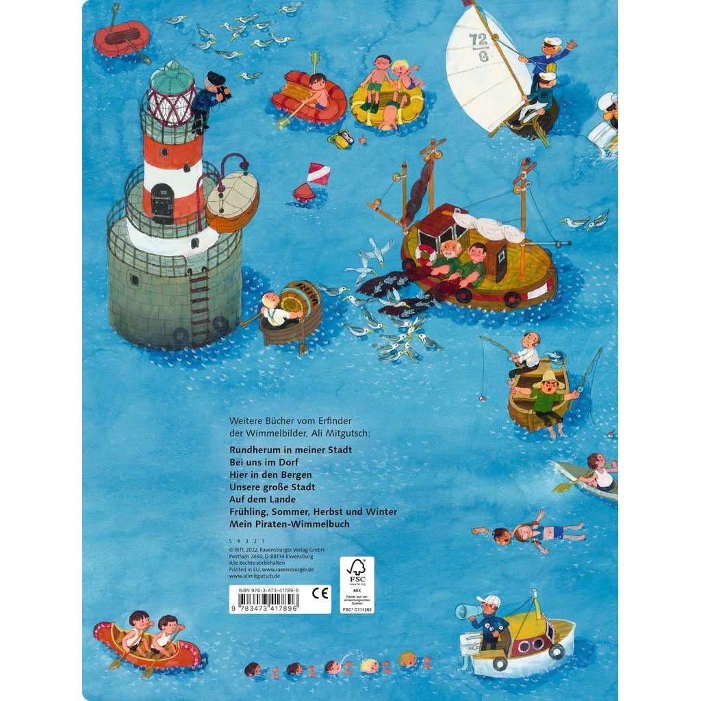Ravensburger | Mein Wimmelbuch: Komm mit ans Wasser
