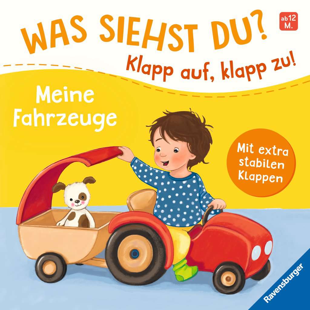 Ravensburger | Was siehst du? Klapp auf, klapp zu! Meine Fahrzeuge