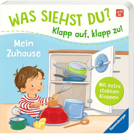 Ravensburger | Was siehst du? Klapp auf, klapp zu! Mein Zuhause