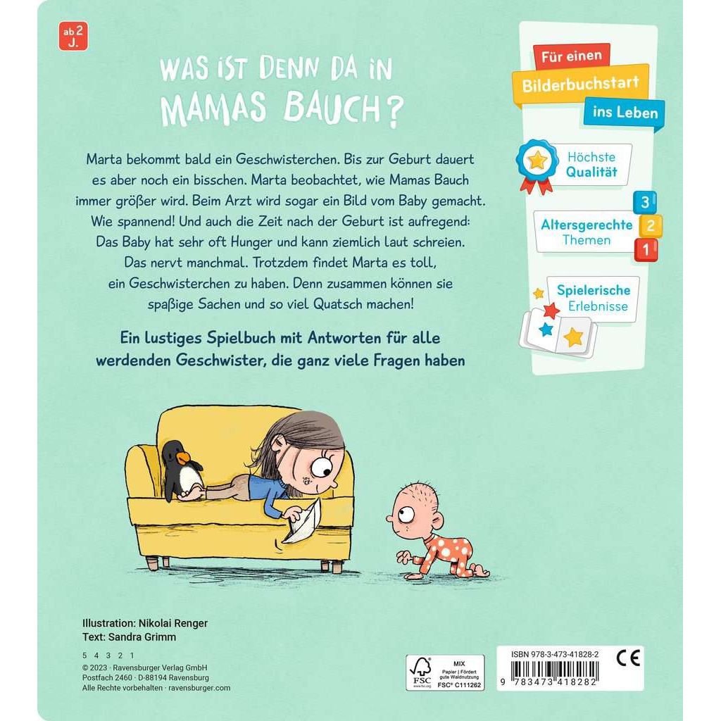 Ravensburger | Und da drin ist ein Baby?