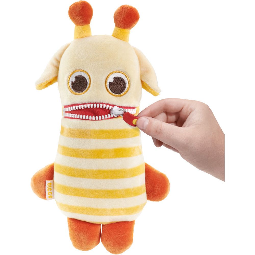 Schmidt Spiele | Sorgenfresser | Biggo, 28 cm, Zoo Babies Edition