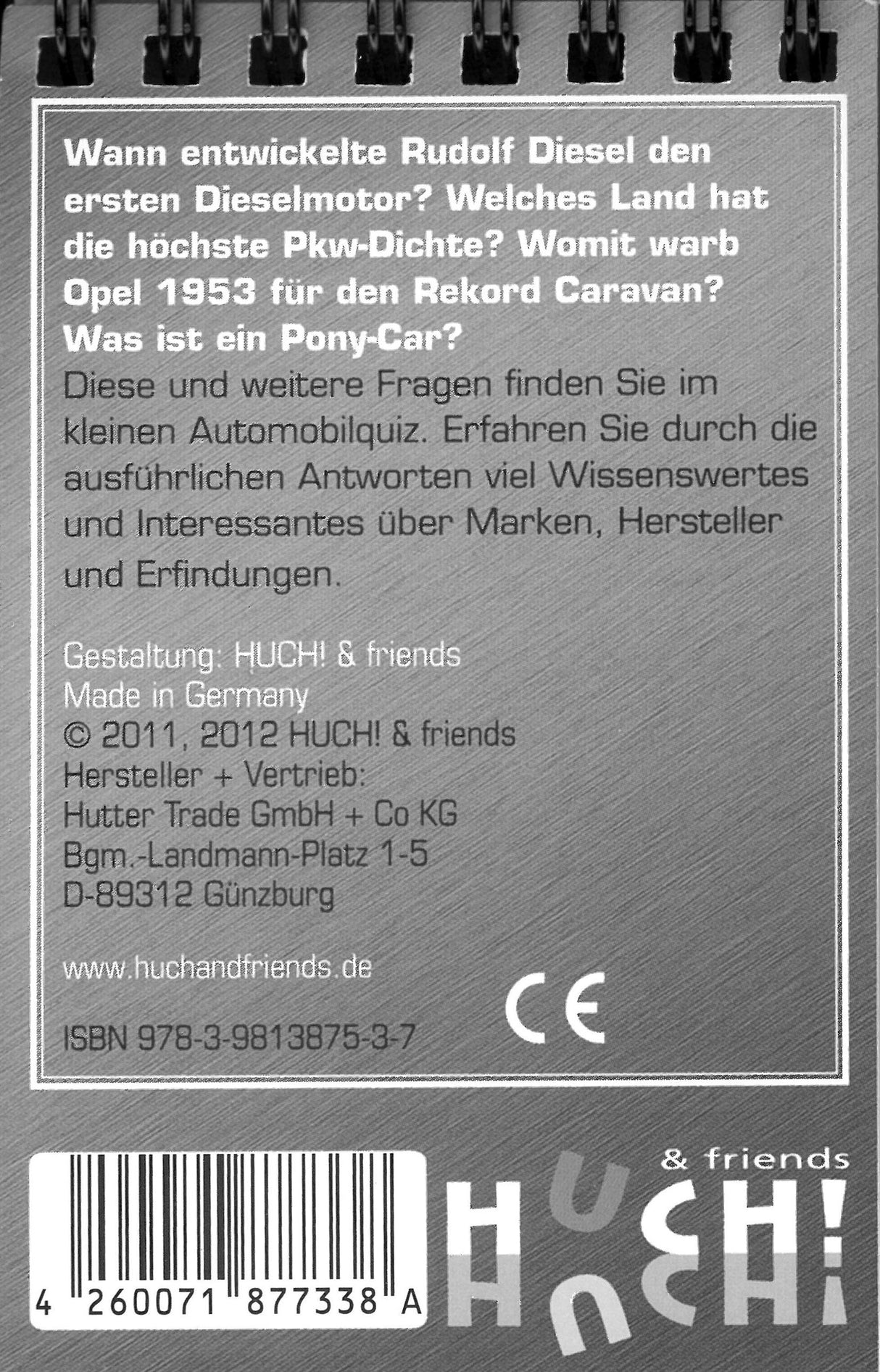 HUCH! | Das kleine Automobilquiz