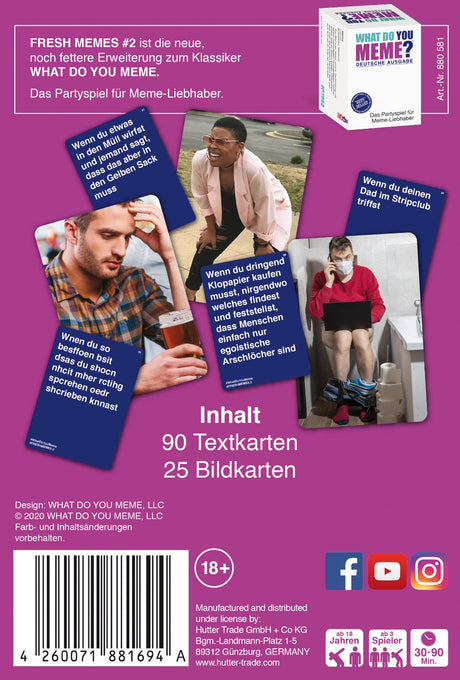 HUCH! | What Do You Meme? - Fresh Memes 2 (Deutsche Ausgabe)