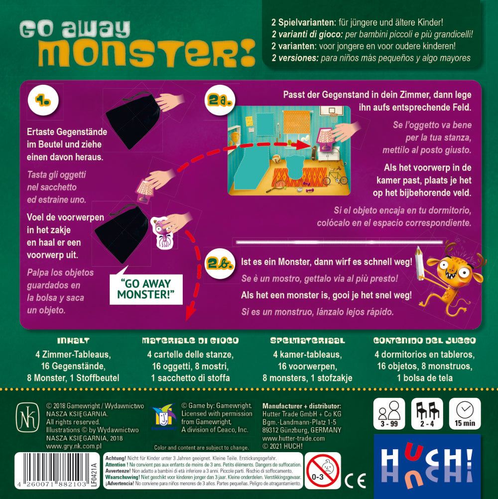 HUCH! | Go away monster!