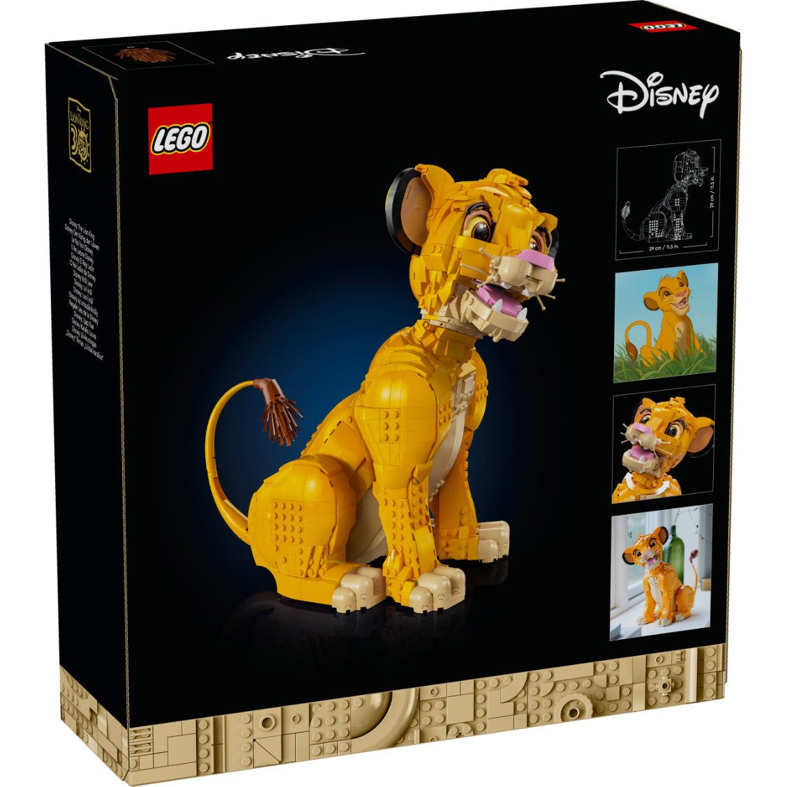 LEGO® | 43247 | Simba, der junge König der Löwen