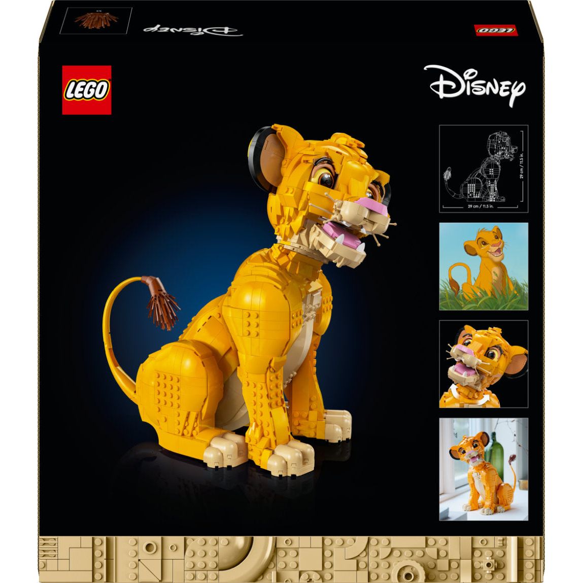 LEGO® | 43247 | Simba, der junge König der Löwen