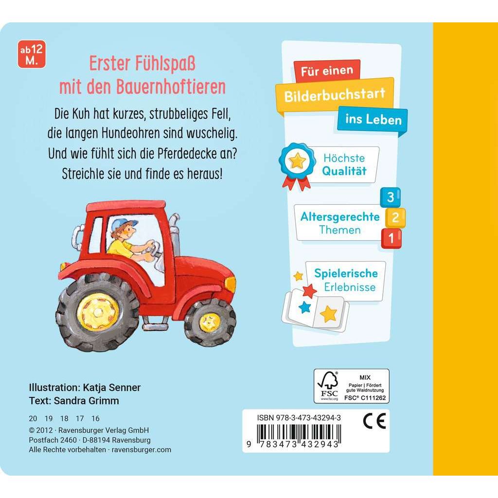 Ravensburger | Mein erstes Fühlbuch: Mein kleiner Bauernhof