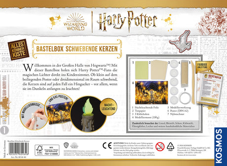 KOSMOS | Harry Potter - Schwebende Kerzen | Bastelset