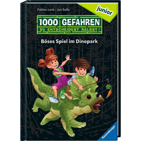 Ravensburger | 1000 Gefahren junior - Böses Spiel im Dinopark