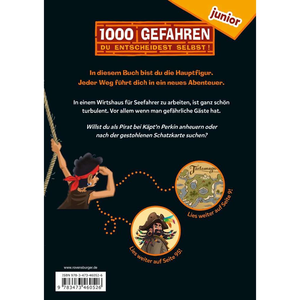 Ravensburger | 1000 Gefahren junior - Das Geheimnis der Pirateninsel