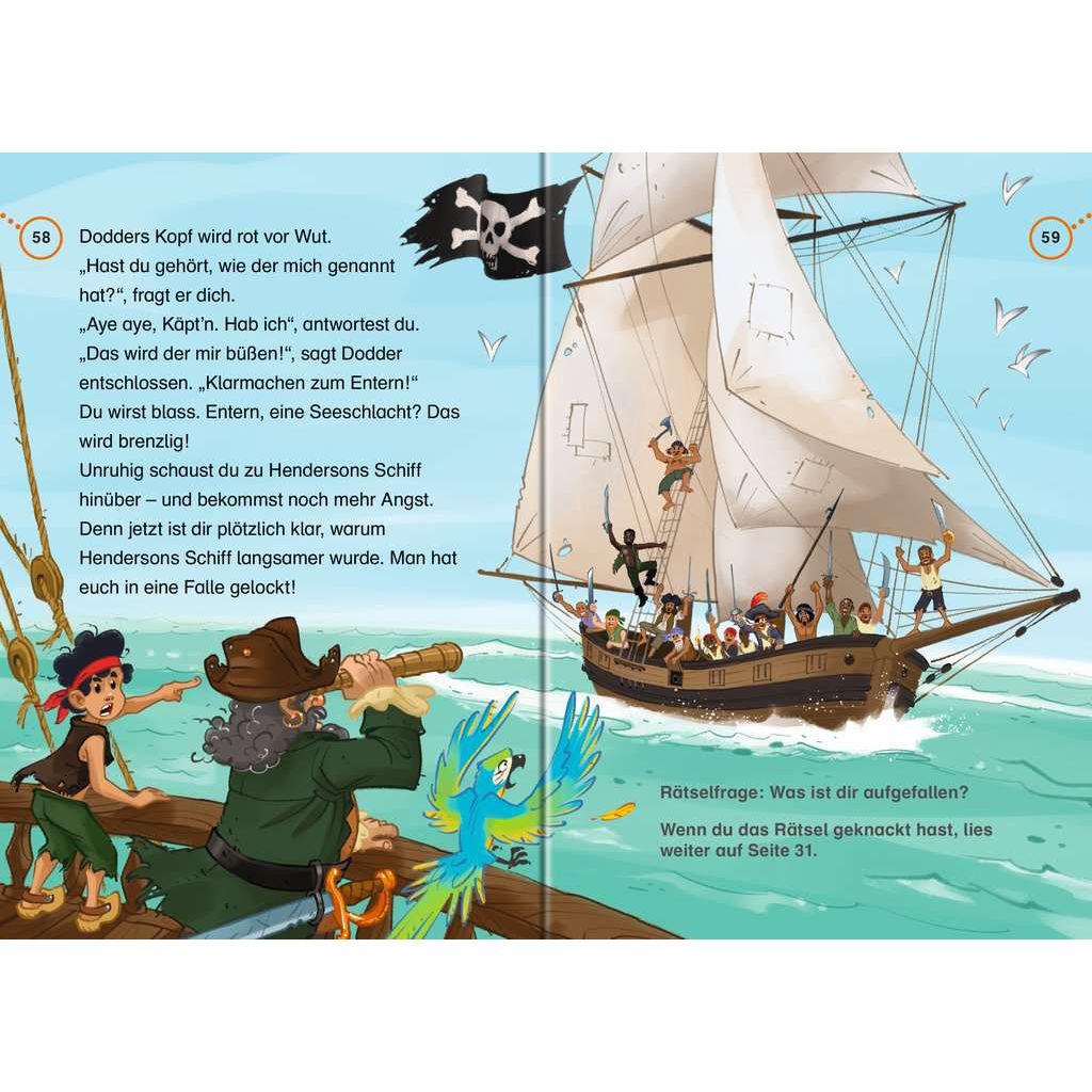 Ravensburger | 1000 Gefahren junior - Das Geheimnis der Pirateninsel
