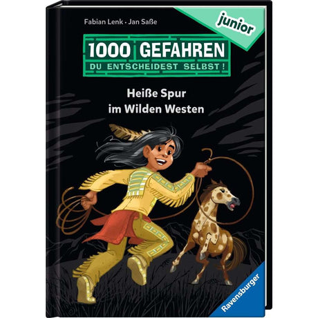 Ravensburger | 1000 Gefahren junior - Heiße Spur im Wilden Westen