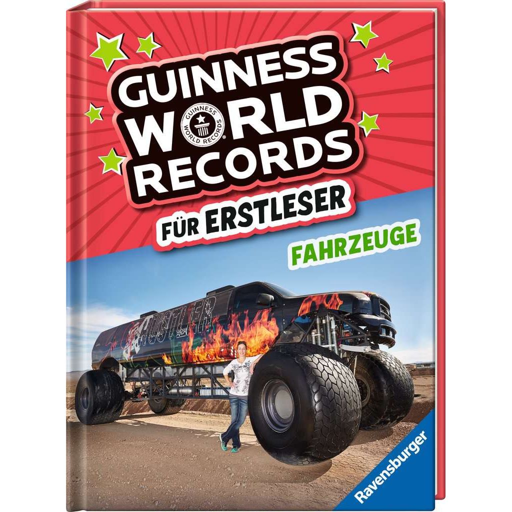 Ravensburger | Guinness World Records für Erstleser - Fahrzeuge