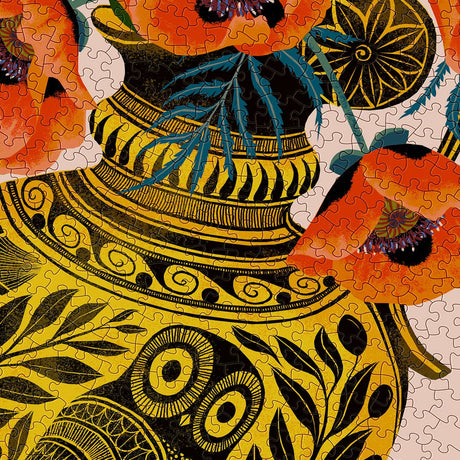 Cloudberries | Poppies - Mohnblumen | Puzzle | 1000 Teile | Kleinserie