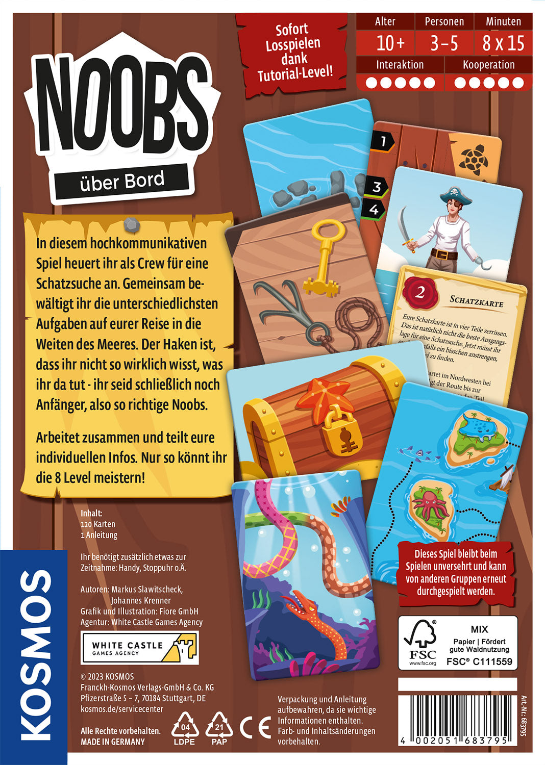 KOSMOS | Noobs über Bord