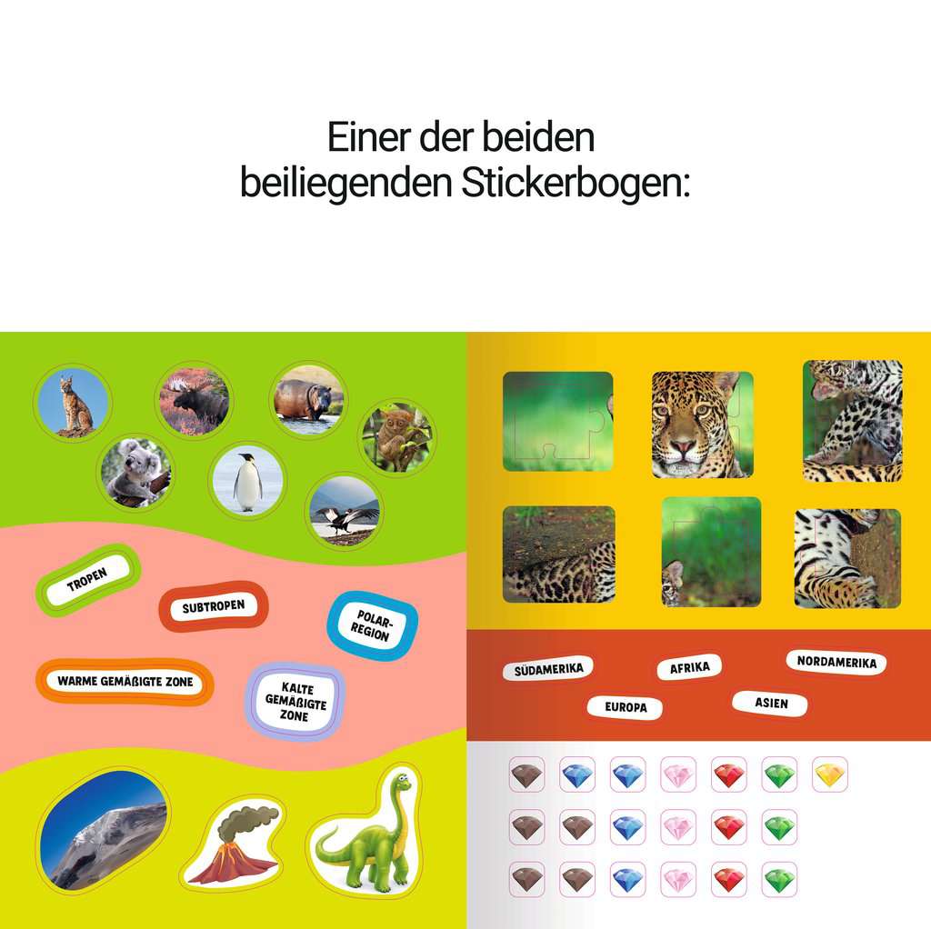 Ravensburger | Guinness World Records: Stickern & Rätseln - Planet Erde